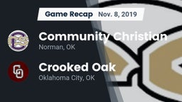 Recap: Community Christian  vs. Crooked Oak  2019