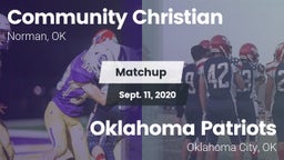 Matchup: Community Christian vs. Oklahoma Patriots 2020