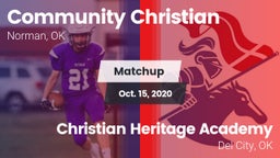 Matchup: Community Christian vs. Christian Heritage Academy 2020