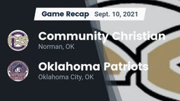 Recap: Community Christian  vs. Oklahoma Patriots 2021