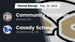 Recap: Community Christian  vs. Casady School 2022