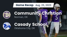 Recap: Community Christian  vs. Casady School 2023