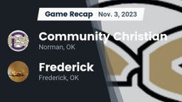 Recap: Community Christian  vs. Frederick  2023
