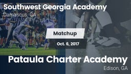 Matchup: Southwest Georgia Ac vs. Pataula Charter Academy 2017