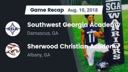 Recap: Southwest Georgia Academy  vs. Sherwood Christian Academy  2018