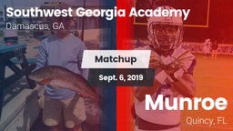 Matchup: Southwest Georgia Ac vs. Munroe  2019