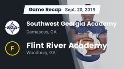 Recap: Southwest Georgia Academy  vs. Flint River Academy  2019