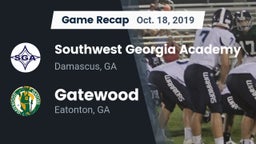 Recap: Southwest Georgia Academy  vs. Gatewood  2019