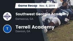 Recap: Southwest Georgia Academy  vs. Terrell Academy  2019