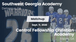 Matchup: Southwest Georgia Ac vs. Central Fellowship Christian Academy  2020