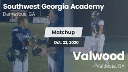 Matchup: Southwest Georgia Ac vs. Valwood  2020