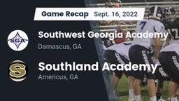 Recap: Southwest Georgia Academy  vs. Southland Academy  2022
