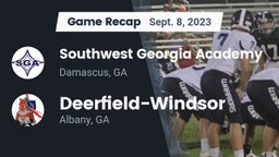 Recap: Southwest Georgia Academy  vs. Deerfield-Windsor  2023