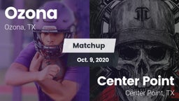 Matchup: Ozona vs. Center Point  2020