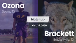 Matchup: Ozona vs. Brackett  2020