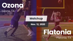 Matchup: Ozona vs. Flatonia  2020