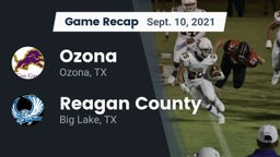 Recap: Ozona  vs. Reagan County  2021