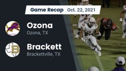 Recap: Ozona  vs. Brackett  2021