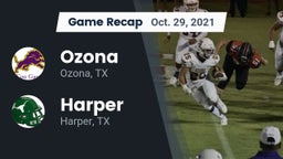Recap: Ozona  vs. Harper  2021