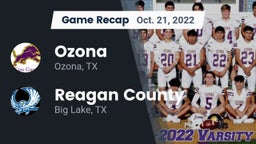 Recap: Ozona  vs. Reagan County  2022