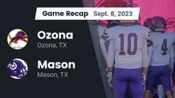 Recap: Ozona  vs. Mason  2023