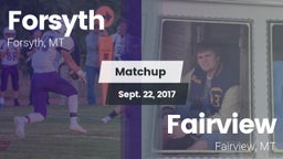 Matchup: Forsyth vs. Fairview  2017