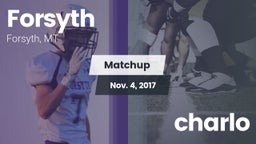 Matchup: Forsyth vs. charlo  2017