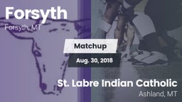 Matchup: Forsyth vs. St. Labre Indian Catholic  2018