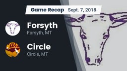 Recap: Forsyth  vs. Circle  2018