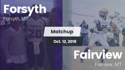 Matchup: Forsyth vs. Fairview  2018