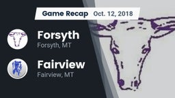 Recap: Forsyth  vs. Fairview  2018