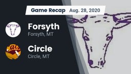 Recap: Forsyth  vs. Circle  2020