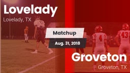 Matchup: Lovelady vs. Groveton  2018