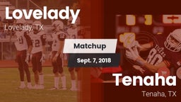 Matchup: Lovelady vs. Tenaha  2018