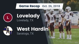 Recap: Lovelady  vs. West Hardin  2018