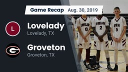 Recap: Lovelady  vs. Groveton  2019