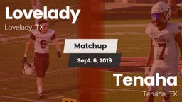 Matchup: Lovelady vs. Tenaha  2019