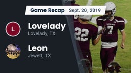 Recap: Lovelady  vs. Leon  2019