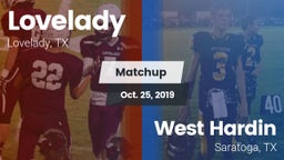 Matchup: Lovelady vs. West Hardin  2019
