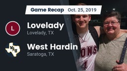 Recap: Lovelady  vs. West Hardin  2019