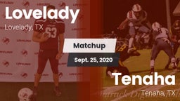 Matchup: Lovelady vs. Tenaha  2020