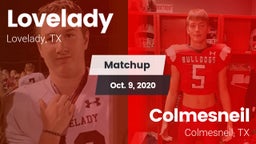 Matchup: Lovelady vs. Colmesneil  2020