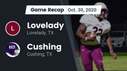 Recap: Lovelady  vs. Cushing  2020