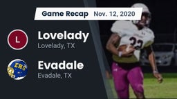 Recap: Lovelady  vs. Evadale  2020