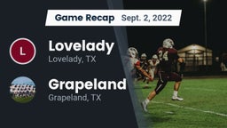 Recap: Lovelady  vs. Grapeland  2022