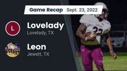 Recap: Lovelady  vs. Leon  2022