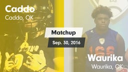 Matchup: Caddo vs. Waurika  2016