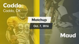 Matchup: Caddo vs. Maud  2016