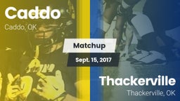 Matchup: Caddo vs. Thackerville  2017