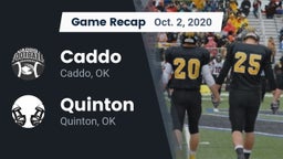 Recap: Caddo  vs. Quinton  2020